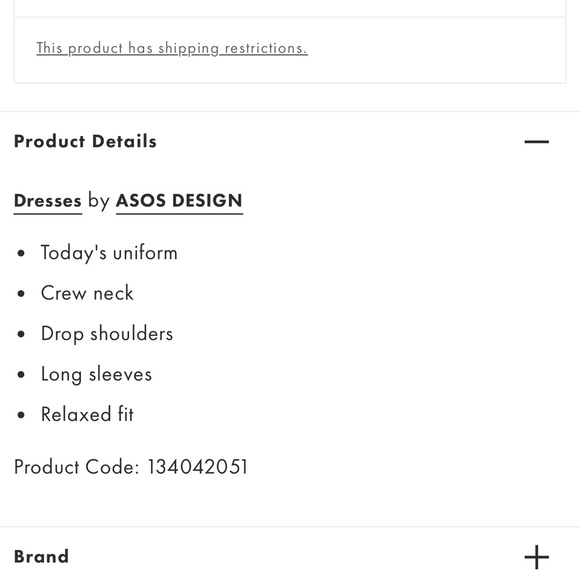 ASOS crew neck cable knit mini dress in taupe - L - (US12/14) FREE SHIPPING - Picture 3 of 5